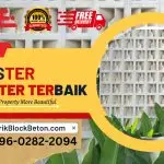 Pabrik Toko Tempat Jual Roster Ventilasi Lubang Angin Beton JOHAR BARU JAKARTA PUSAT