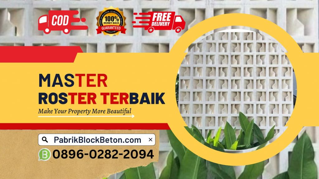 Pabrik Toko Tempat Jual Roster Ventilasi Lubang Angin Beton di Penjaringan Jakarta Utara