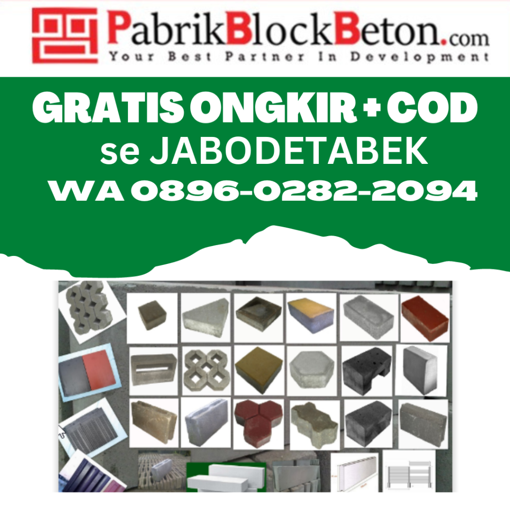 Di Bogor Pabrik Jual Jasa Pasang Paving Grass Block Conblock Rumput