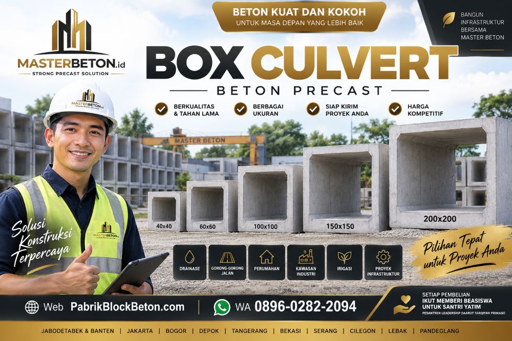 Pabrik Jual Box Culvert di Jakarta Bogor Depok Tangerang Bekasi Serang Cilegon Pandeglang 2